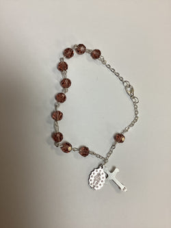 Birthstone Rosary Bracelet - June