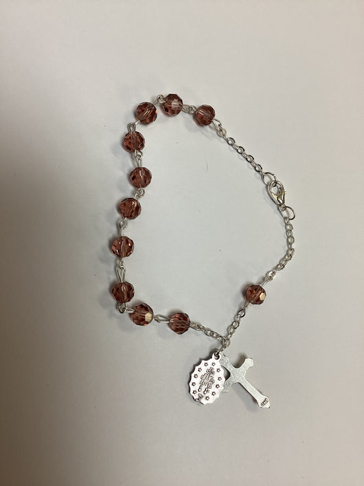 Birthstone Rosary Bracelet - June