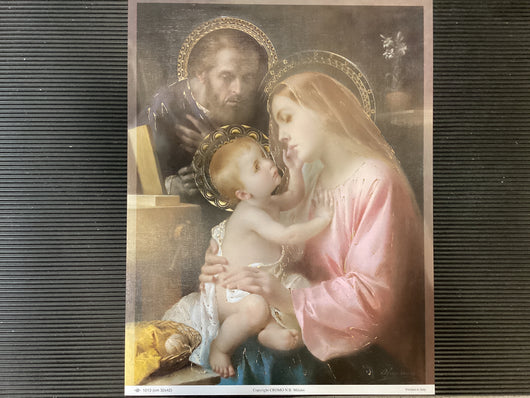 Holy Family 12 by 16 in. Print