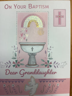 On your Baptism - Dear granddaughter