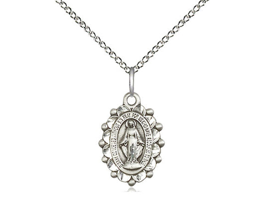Miraculous Medal Gold-Filled Necklace with 18” Chain