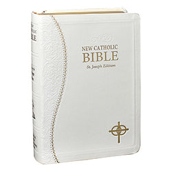Saint Joseph New Catholic Bible Personal Size Marriage white