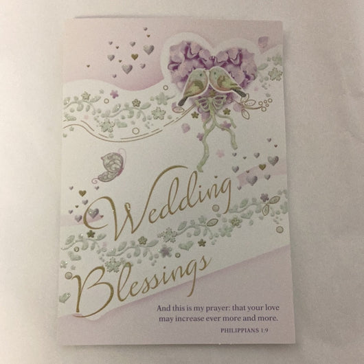 Greeting Card - Wedding Blessings