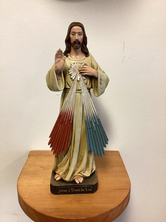 Divine Mercy Statue, 8 “, Avalon Gallery Toscana