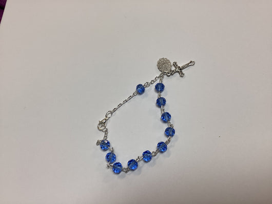 Birthstone Rosary Bracelet - December