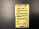 Our Mother of Perpetual Help Prayer Card