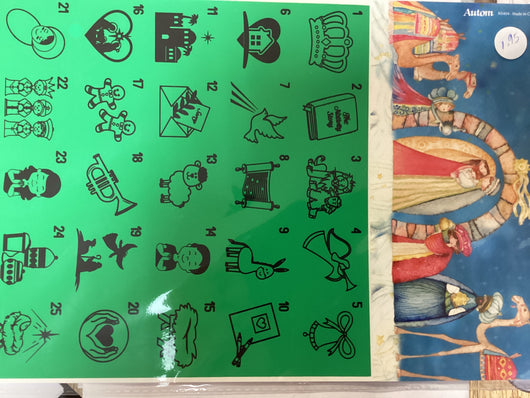 Scratch and Reveal Advent Calendar