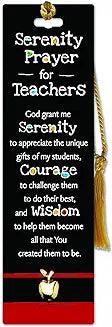Serenity Prayer for Teachers Bookmark and Pin