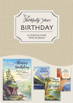 Birthday Greeting Cards Boxed -A Year of Grace
