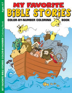 My Favorite Bible Stories - Coloring-by-Number Coloring Book