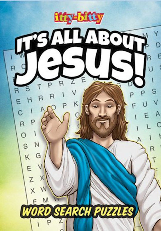 Itty-Bitty It’s All About Jesus! Word Search Puzzles