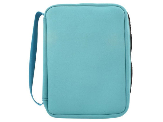 Bible Cover - Neoprene, Teal, Large