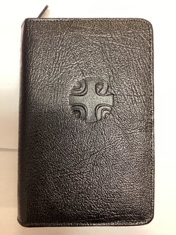 Liturgy of the Hours Leather Zipped Case for Volume 1, Black