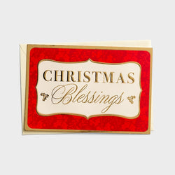 Christmas Blessings Christmas Cards - Box of 18