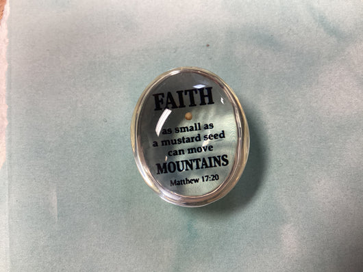 The Mustard Seed Charms with Faith Card