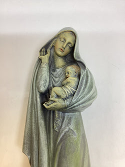 Madonna and Child Resin Statue