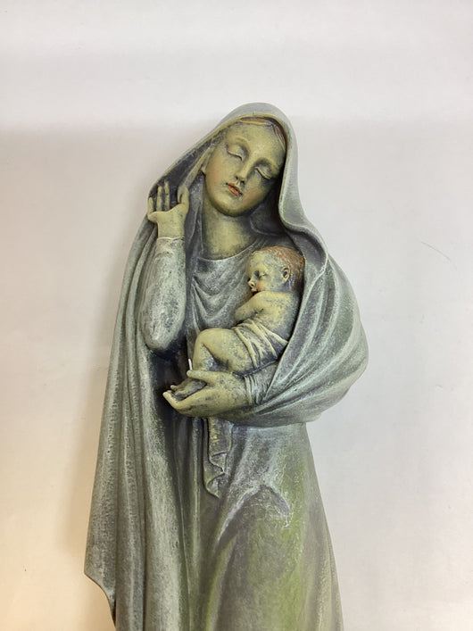 Madonna and Child Resin Statue