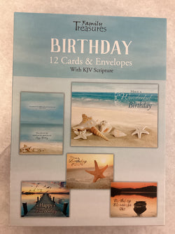 Family Treasures Boxed Birthday Cards