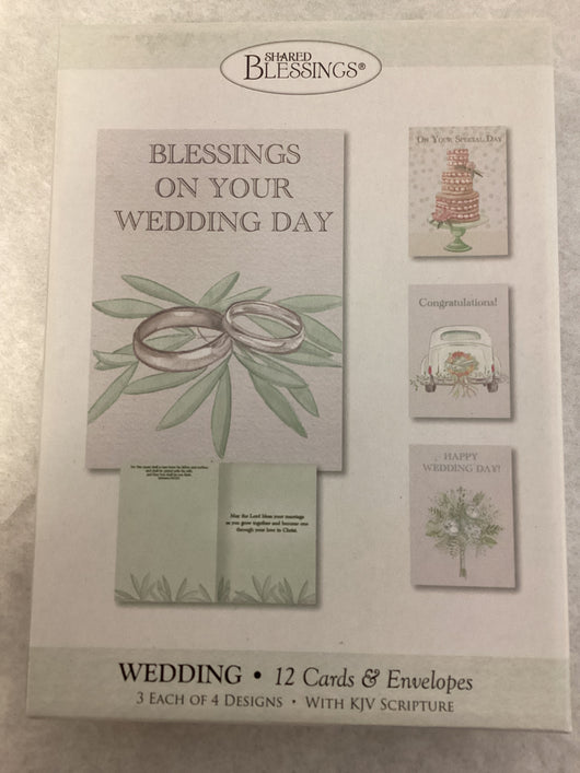 Shared Blessings Boxed Wedding Cards