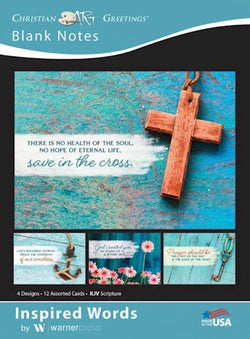 Inspired Words Blank Greeting Card Box