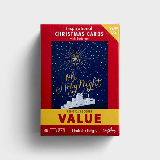 Religious Scenes Value Box Christmas Cards
