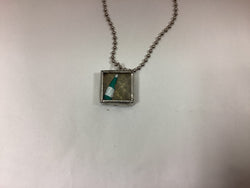 Necklace 2 sided Wine Glass Grapes
