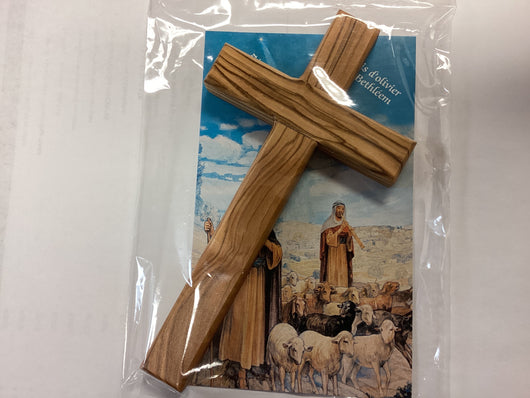 Olive Wood 6 in. Cross