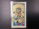 Our Mother of Perpetual Help Prayer Card