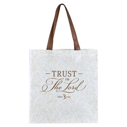 Tote bag - Ivory “Trust in the Lord” Prov. 3:5