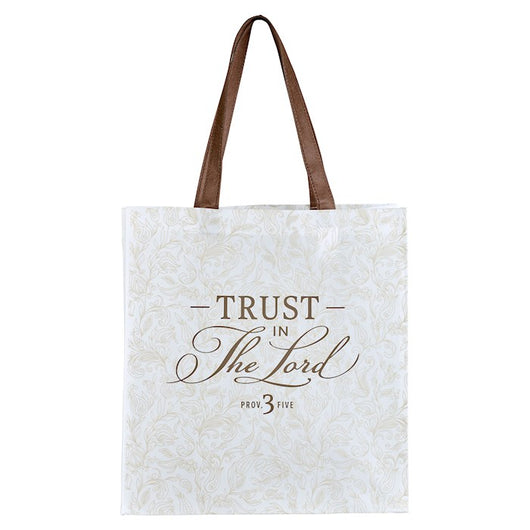 Tote bag - Ivory “Trust in the Lord” Prov. 3:5