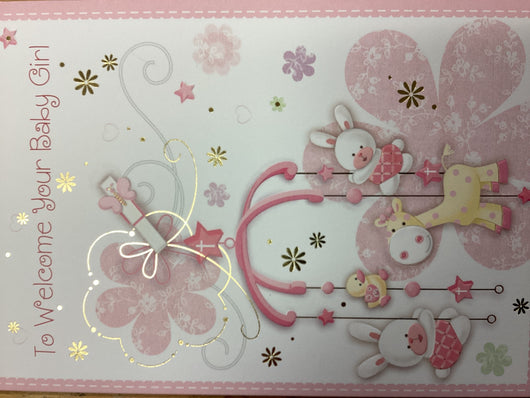 To welcome your baby Girl