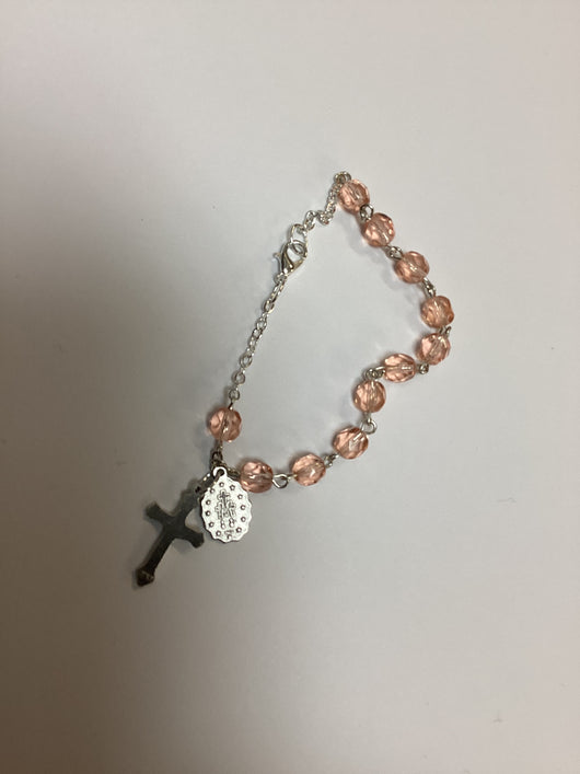 Birthstone Rosary Bracelet - October