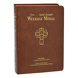 Saint Joseph Weekday Missal Large Type Volume 1