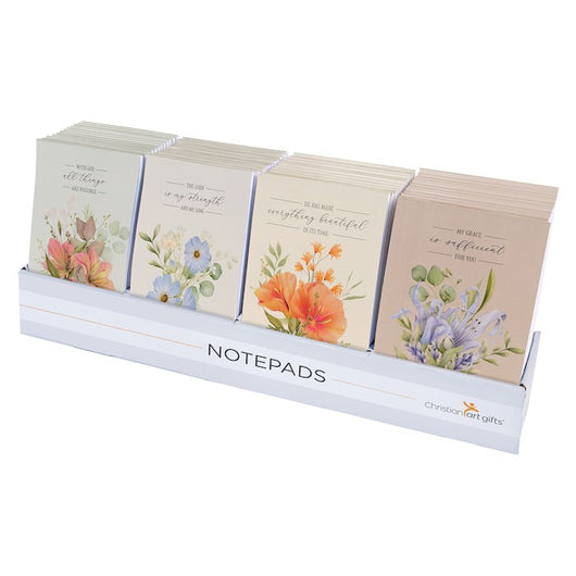 My Grace is Sufficient for You Floral Notepad