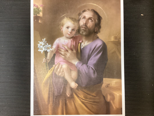 St. Joseph Print  12 by 16 in.