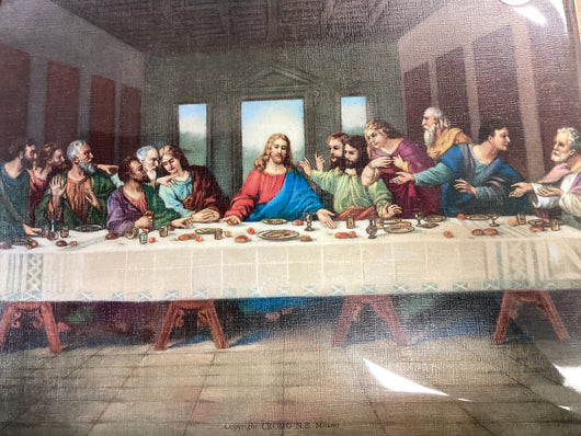 Last Supper Carded  8 by 10 in.