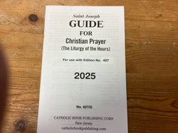 Saint Joseph Guide for Christian Prayer 2025 large print