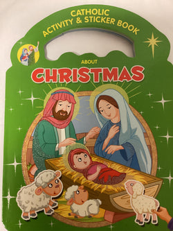 Catholic Activity & Sticker Book About Christmas