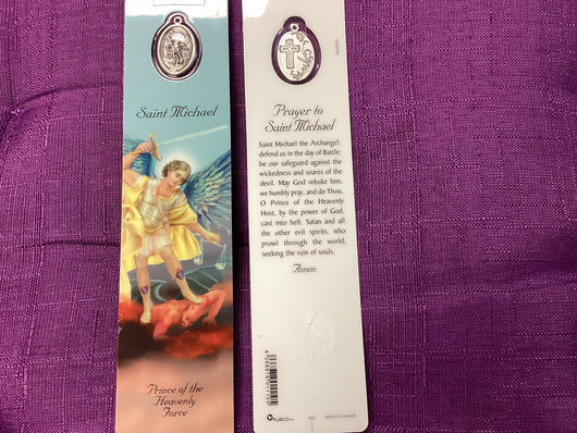St. Michael Bookmark ENG