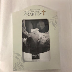 Blessings on Your Baptism Photo Frame for 4 x6 Photo