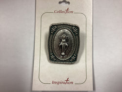 Miraculous Medal Visor Clip