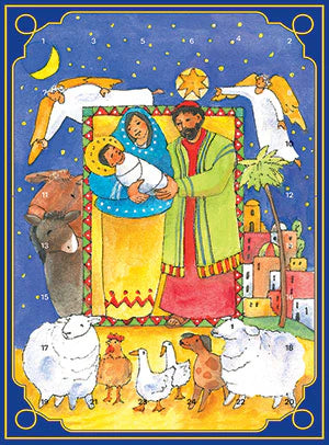 Time For a Savior Advent Wndow Calendar