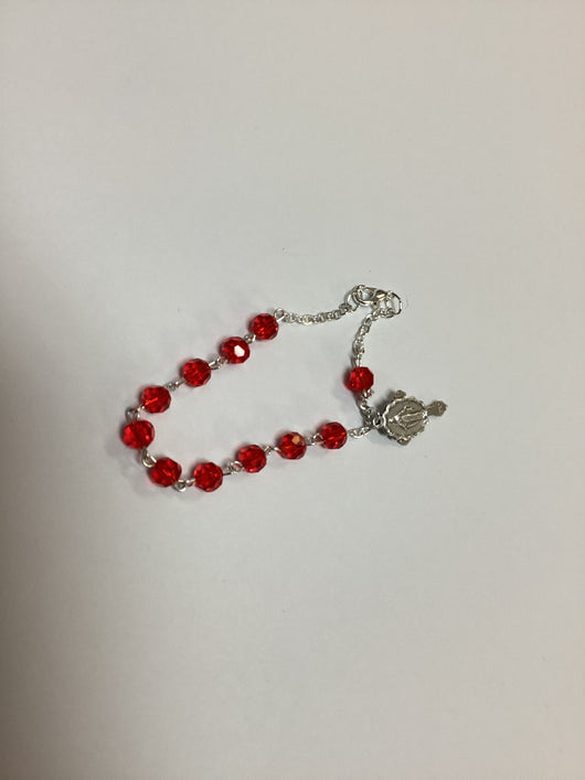 Birthstone Rosary Bracelet - July
