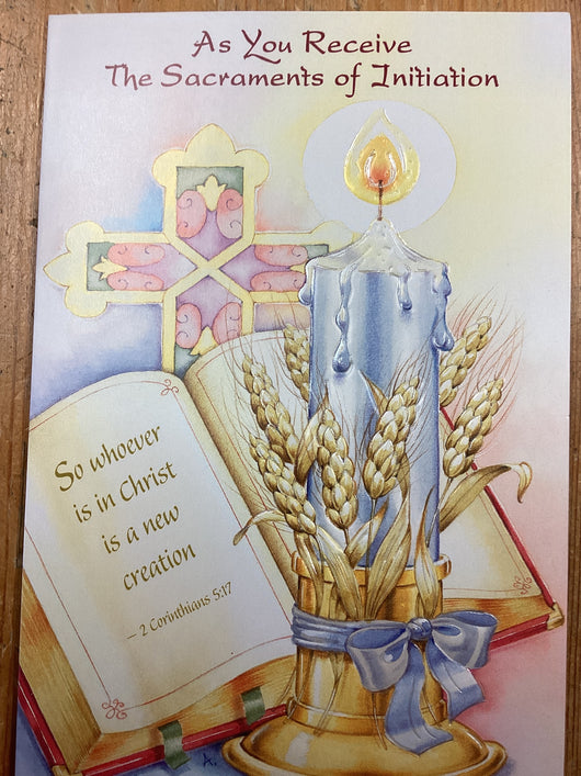 As you Receive the Sacraments of Initiation