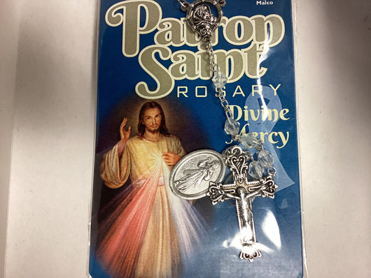 Patron Saint Rosary Divine Mercy