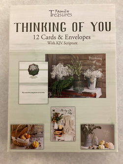 Family Treasures Boxed Thinking of You Cards