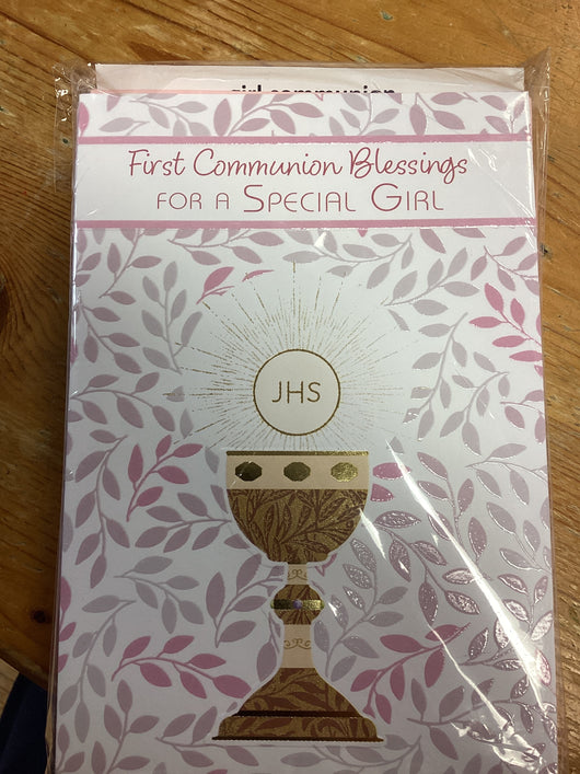 First Communion Blessing for a Special Girl
