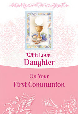 With Love, Daughter On Your First Communion