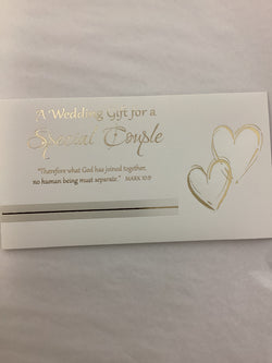 A Wedding Gift for a Special Couple - Money Holder Greeting Card