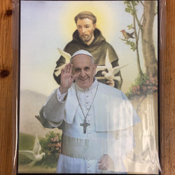 Pope Francis - Large Plaque